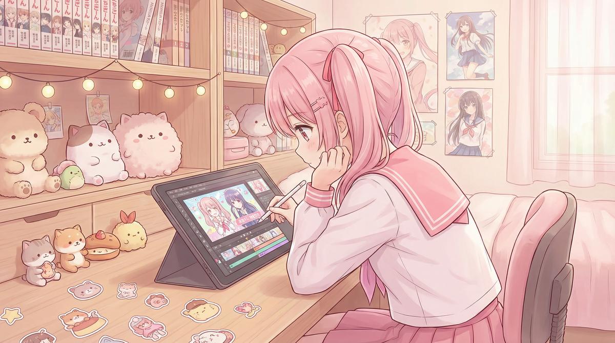 小马拉大车 - 小马拉大车：魔法少女变身全过程动漫解析